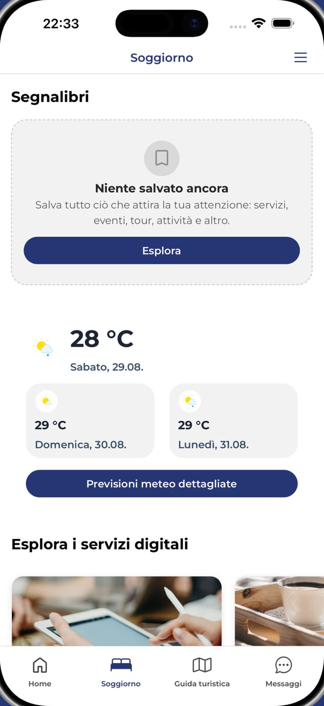 Hotel Diana app: Local tips