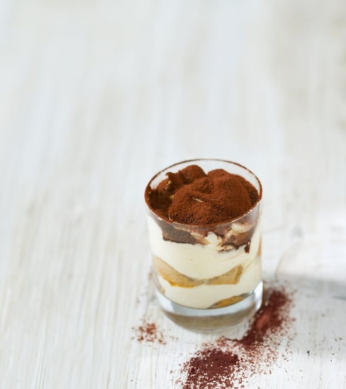 Tiramisù in a glass